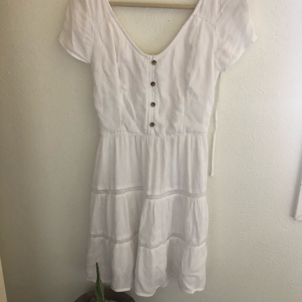 White Hollister dress